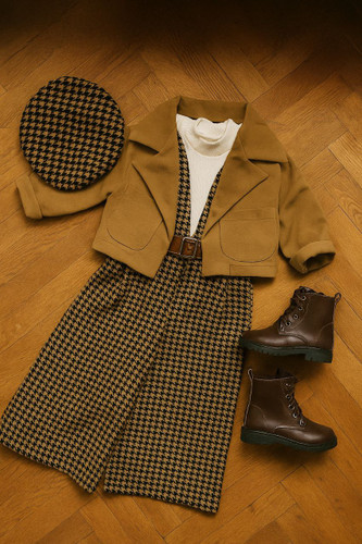 ✨ بیلرکت شیک و جذاب دخترانه همراه با کلاه 😍