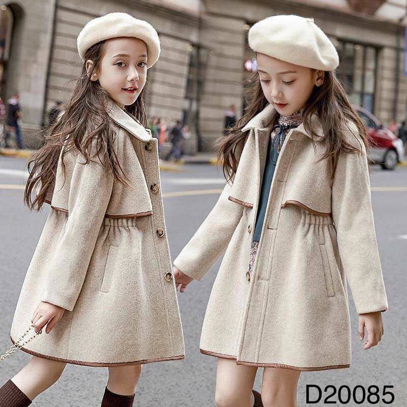 پالتو فوتر تک‌رنگ بچگانه – گرم و لطیف