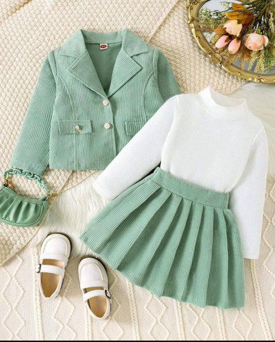 کت، دامن و بلوز دخترانه شیک و خاص