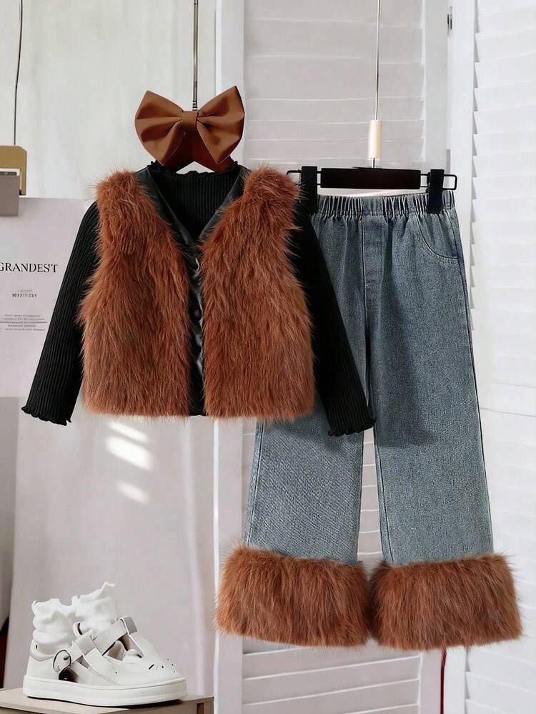 ست سه‌تیکه پاییزی/زمستانی بچگانه