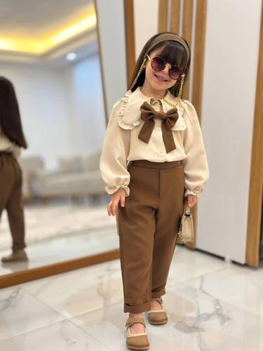 شومیز شلوار پاپیونی عیدانه 😍