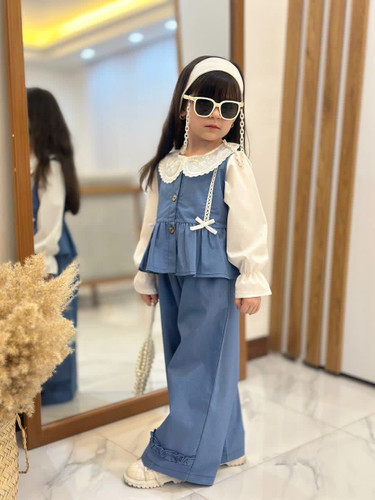 سه تیکه جین عیدانه مدل مروارید🎀