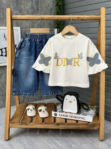 تیشرت شلوارک دخترونه دیور 🦋