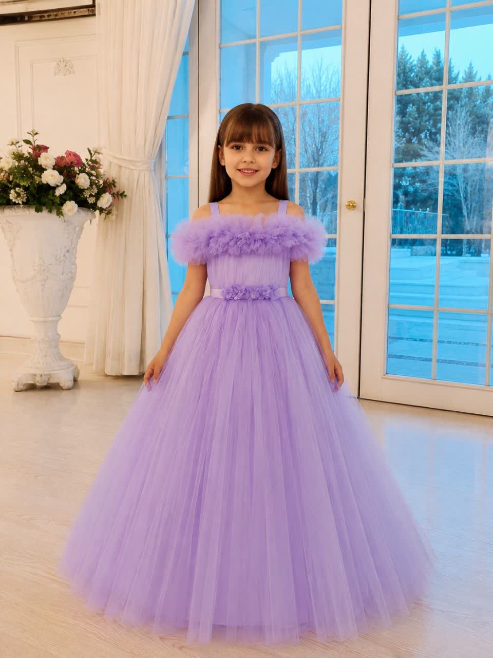 پیراهن پرنسسی دخترانه 🎀