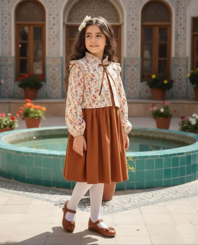 کت سارافون پاییزی دخترانه 🎀