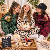 بلوز شلوار دورس پلنگی دخترانه 🎀